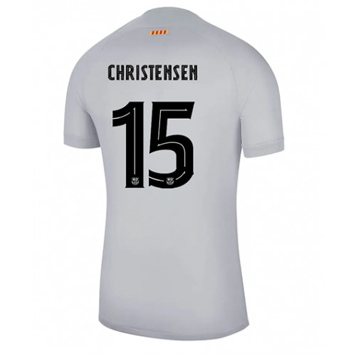 Dres Barcelona Andreas Christensen #15 Rezervni 2022-23 Kratak Rukav